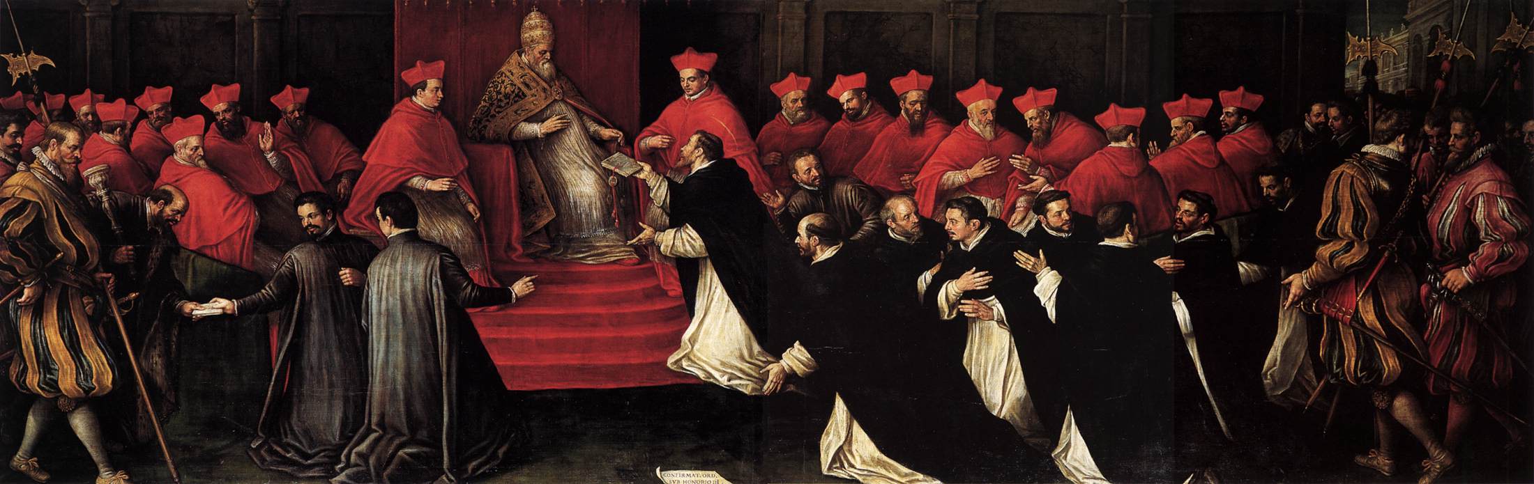 Honorius III Approving the Rule of St Dominic in 1216