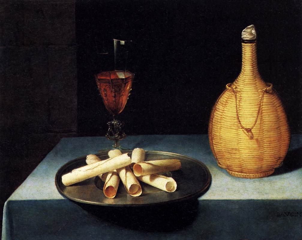 Still-Life with Wafer Biscuits (Le Dessert de Gaufrettes)