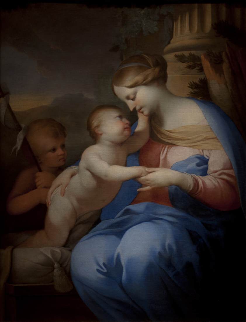 The Virgin with the Infant Jesus and St John the Baptist