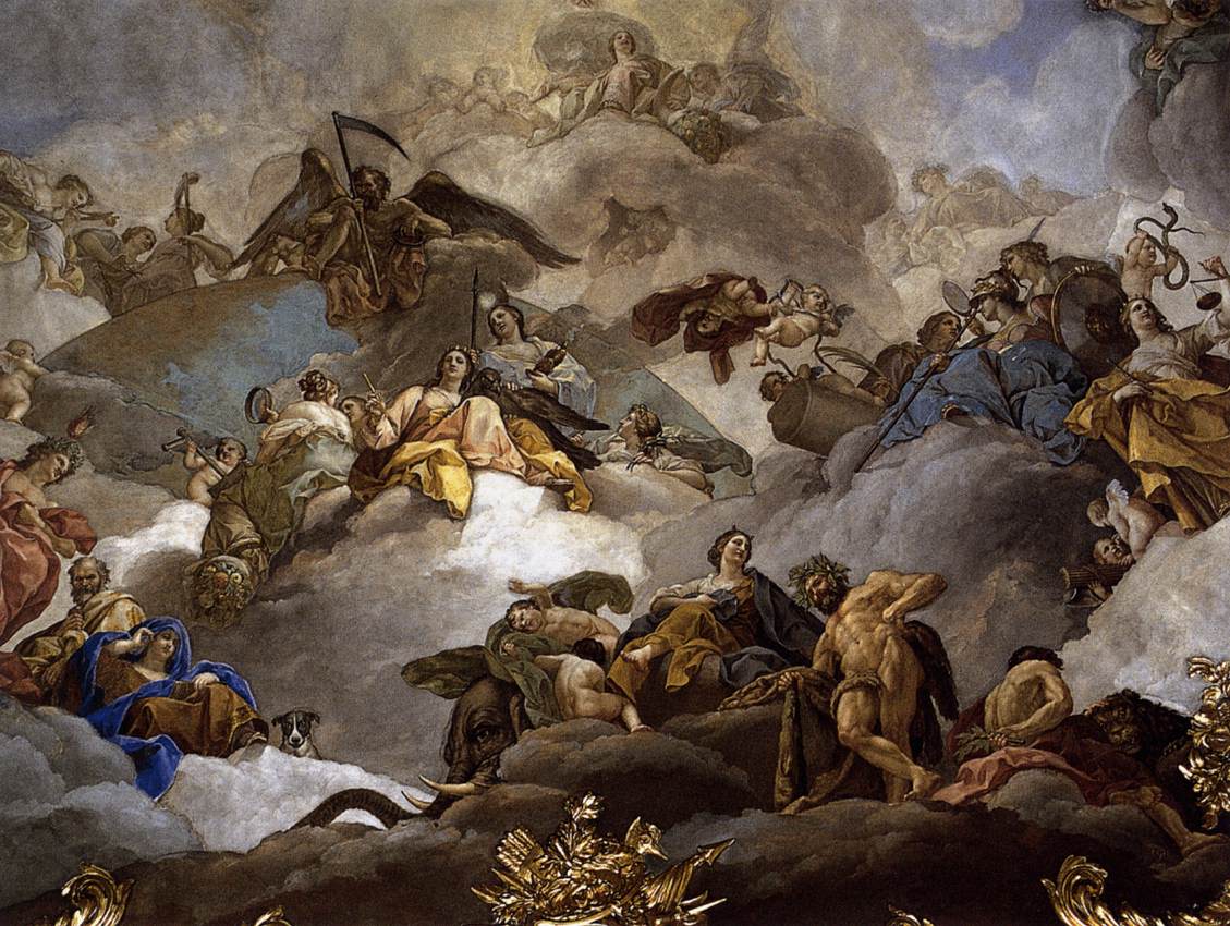 Ceiling fresco (detail)