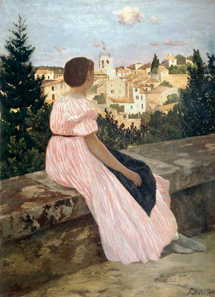 Girl in a Pink Dress