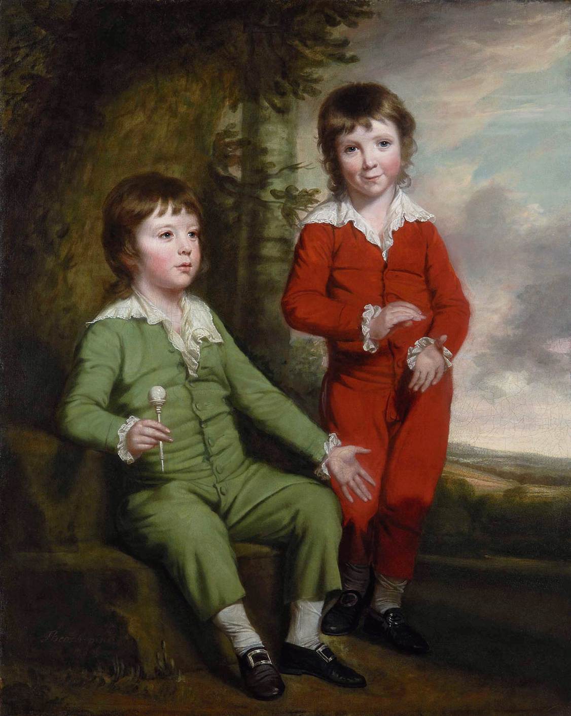 Portrait of the Children of Charles Blair