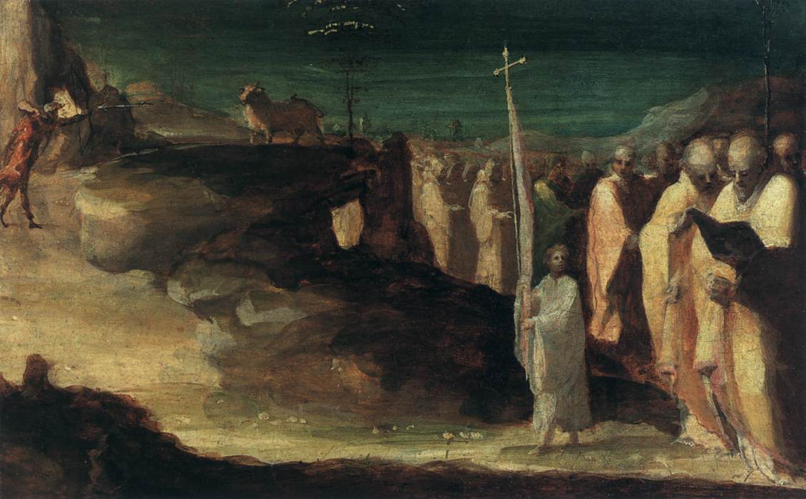 The Miracle of St Michael on Mt Gargano