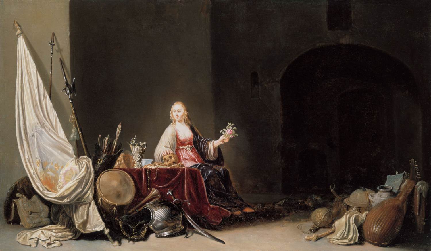 'Vrouwe Wereld': Allegory of Transience