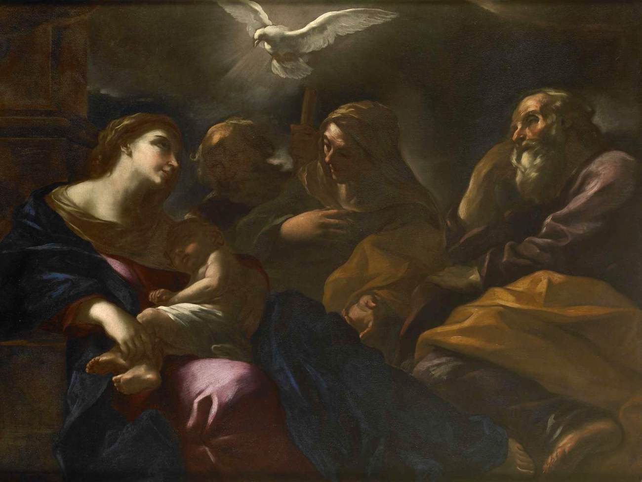 Holy Family with Sts Anne and Joachim