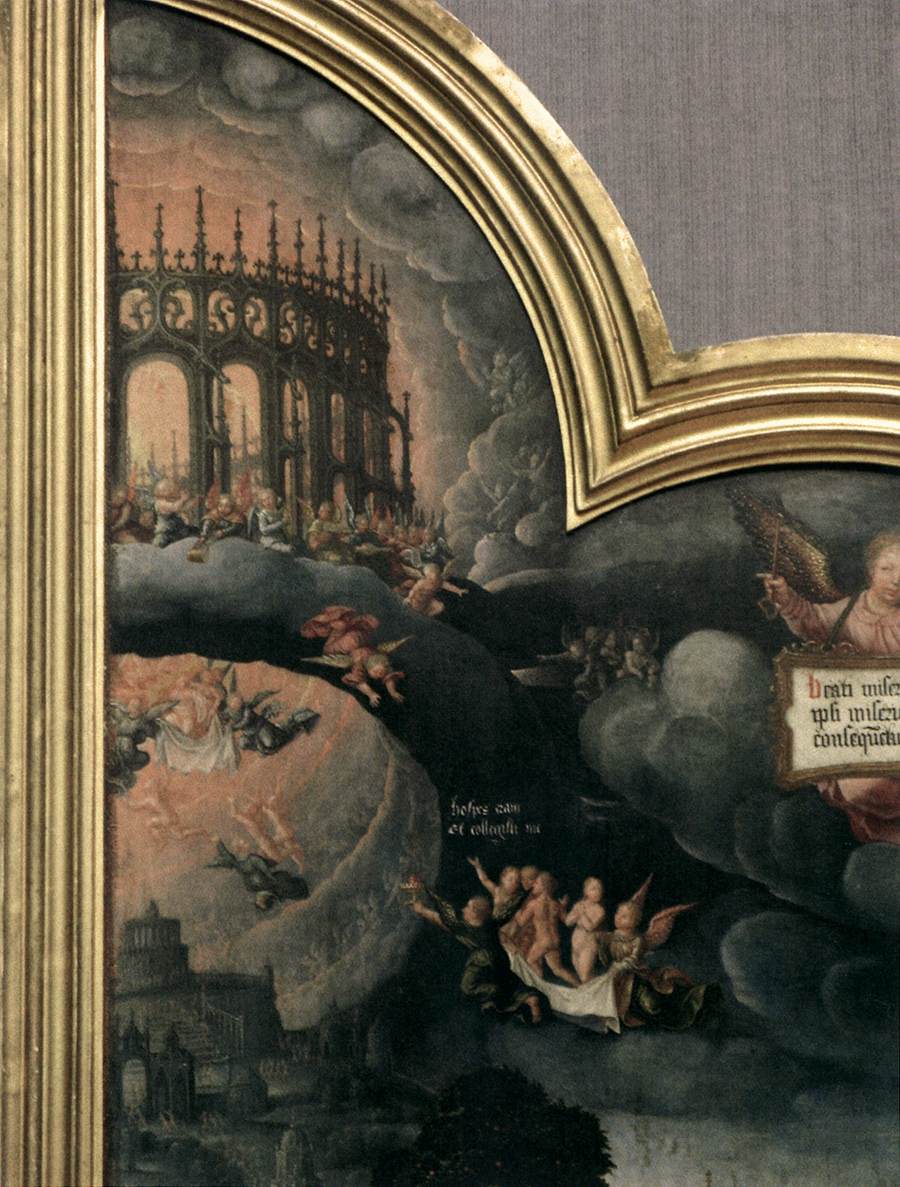 The Last Judgment (left wing, detail)