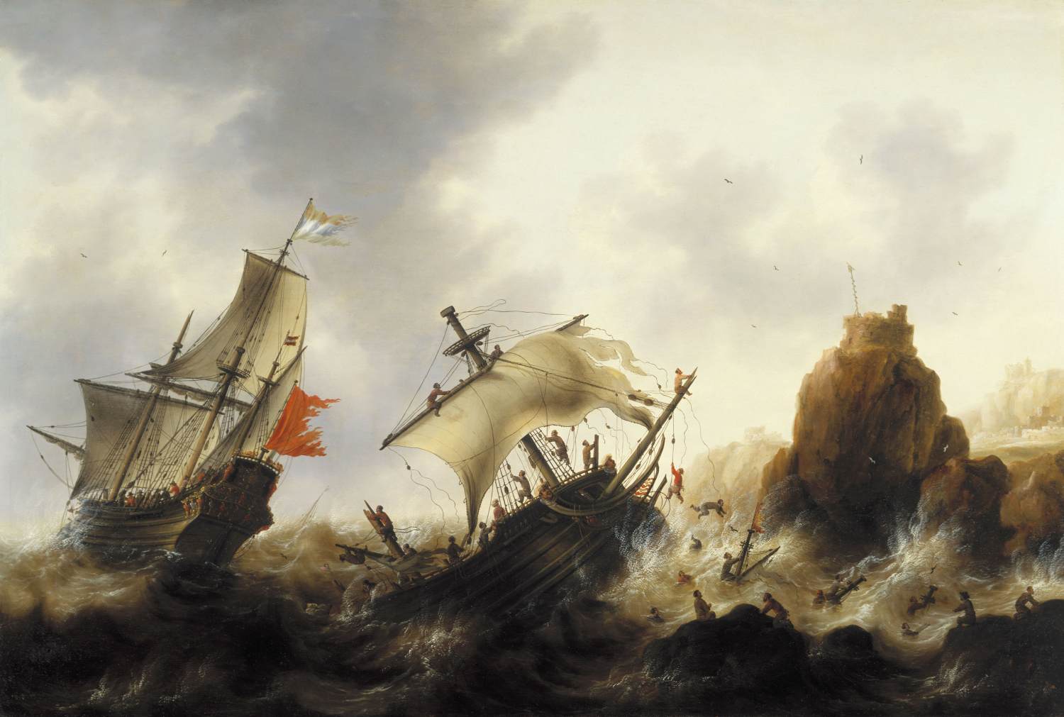 Ships on a Stormy Sea
