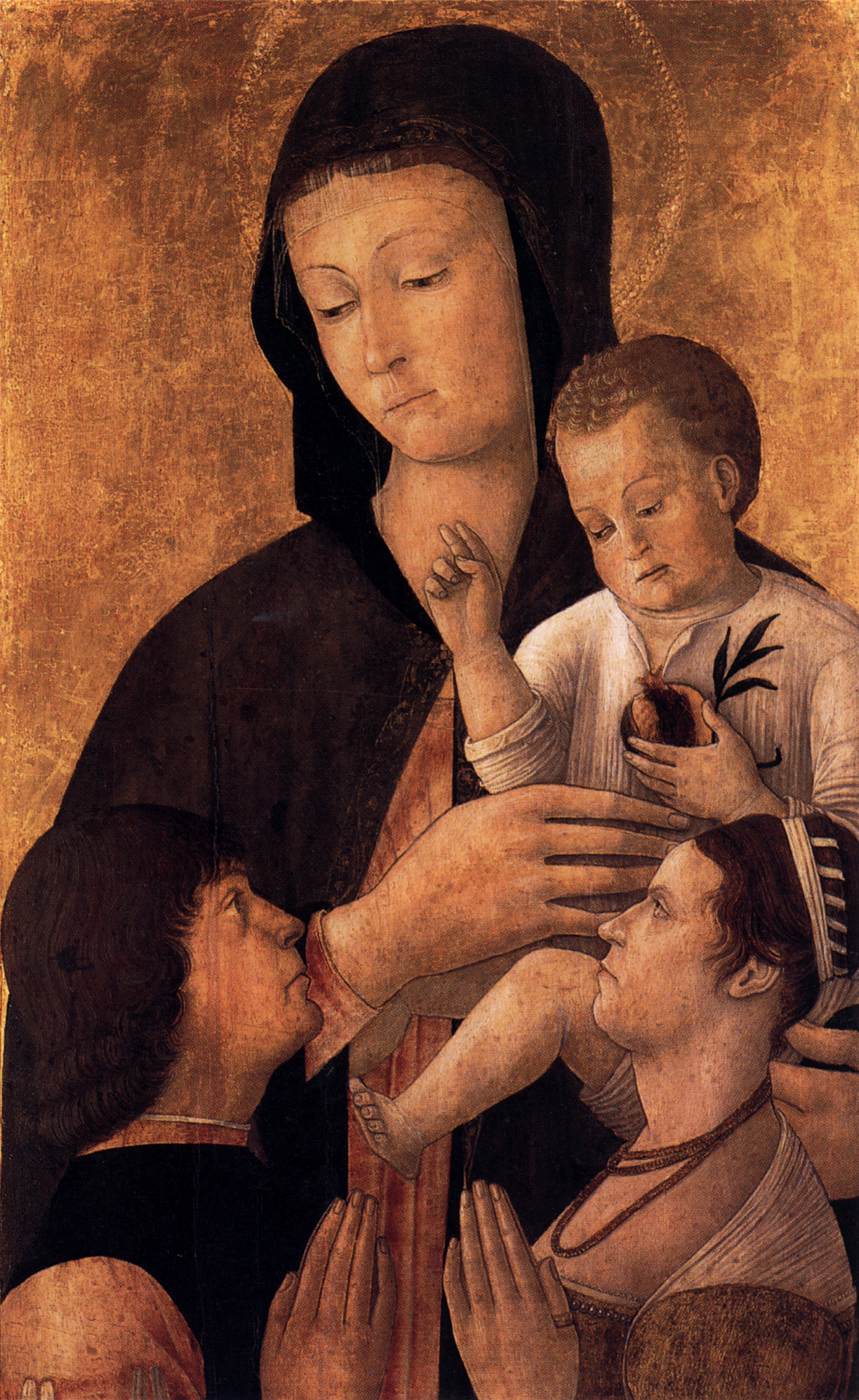Madonna and Child with Donors