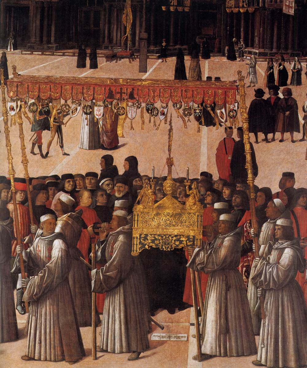 Procession in Piazza San Marco (detail)