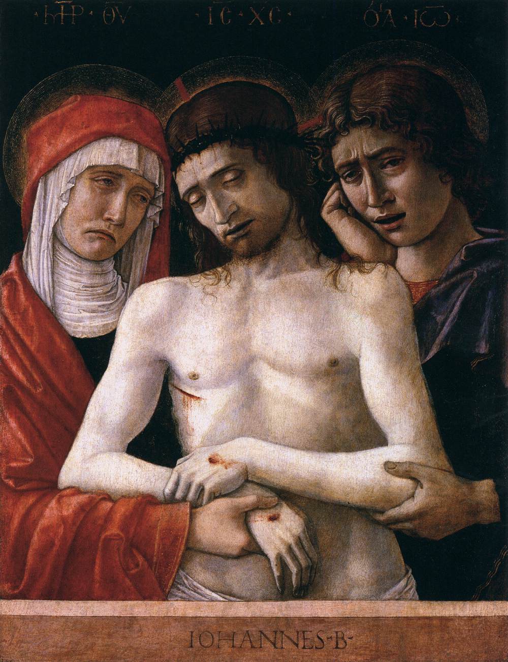 Dead Christ Supported by the Madonna and St John (Pietà)