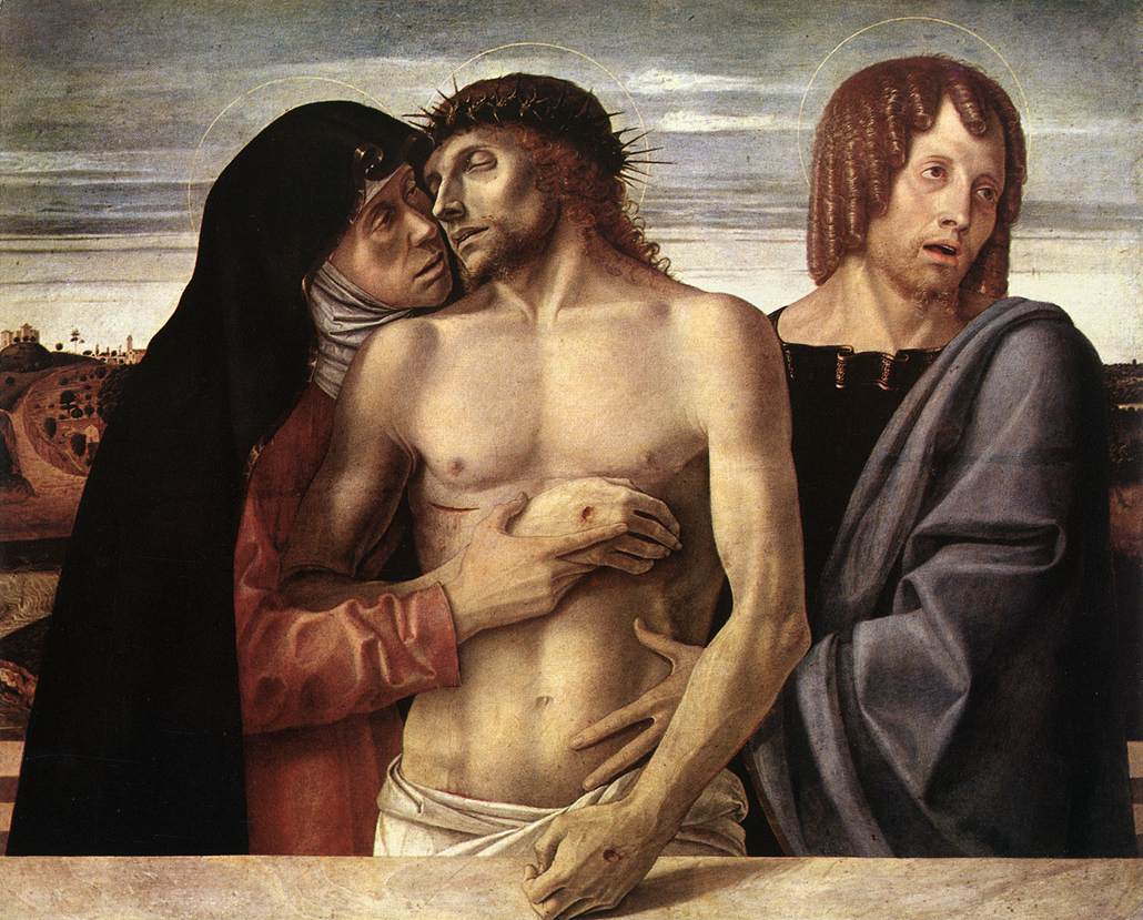 Dead Christ Supported by the Madonna and St John (Pietà)