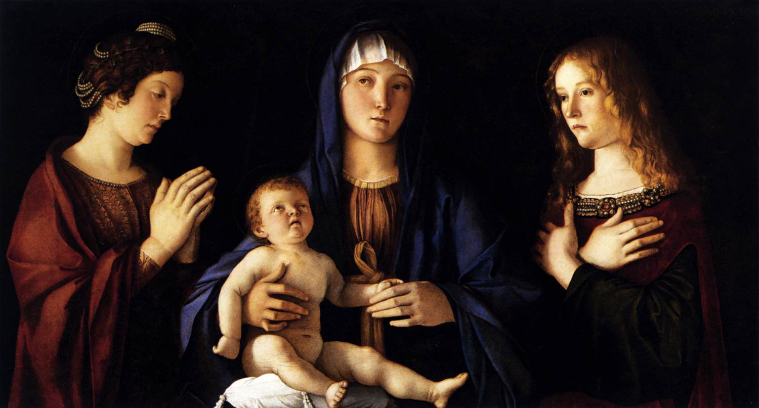 Madonna and Child with Two Saints (Sacra Conversazione)