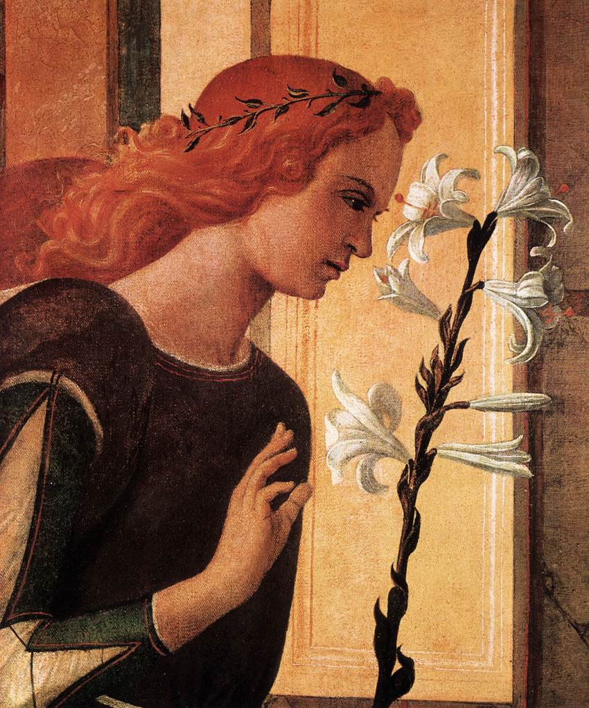 Angel Announcing (detail)
