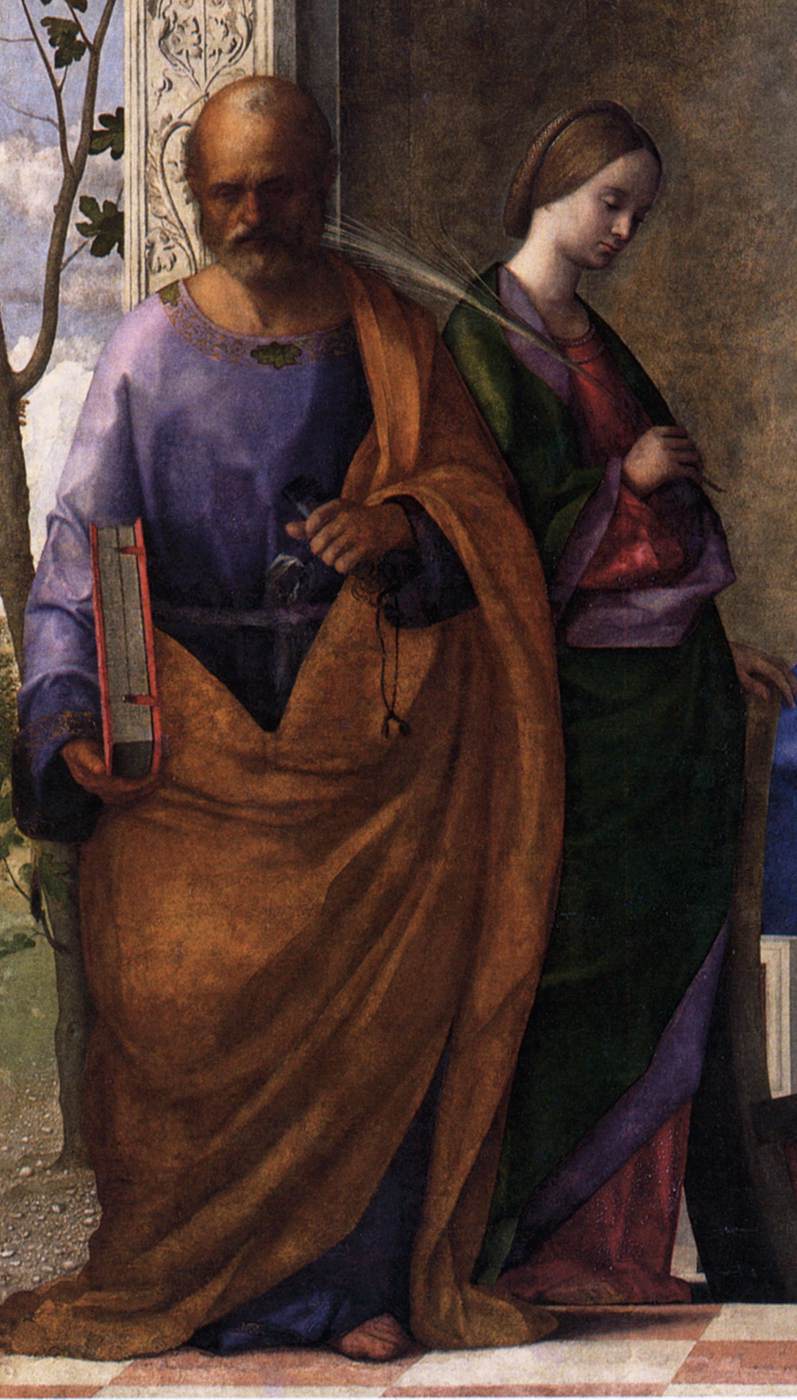 San Zaccaria Altarpiece (detail)