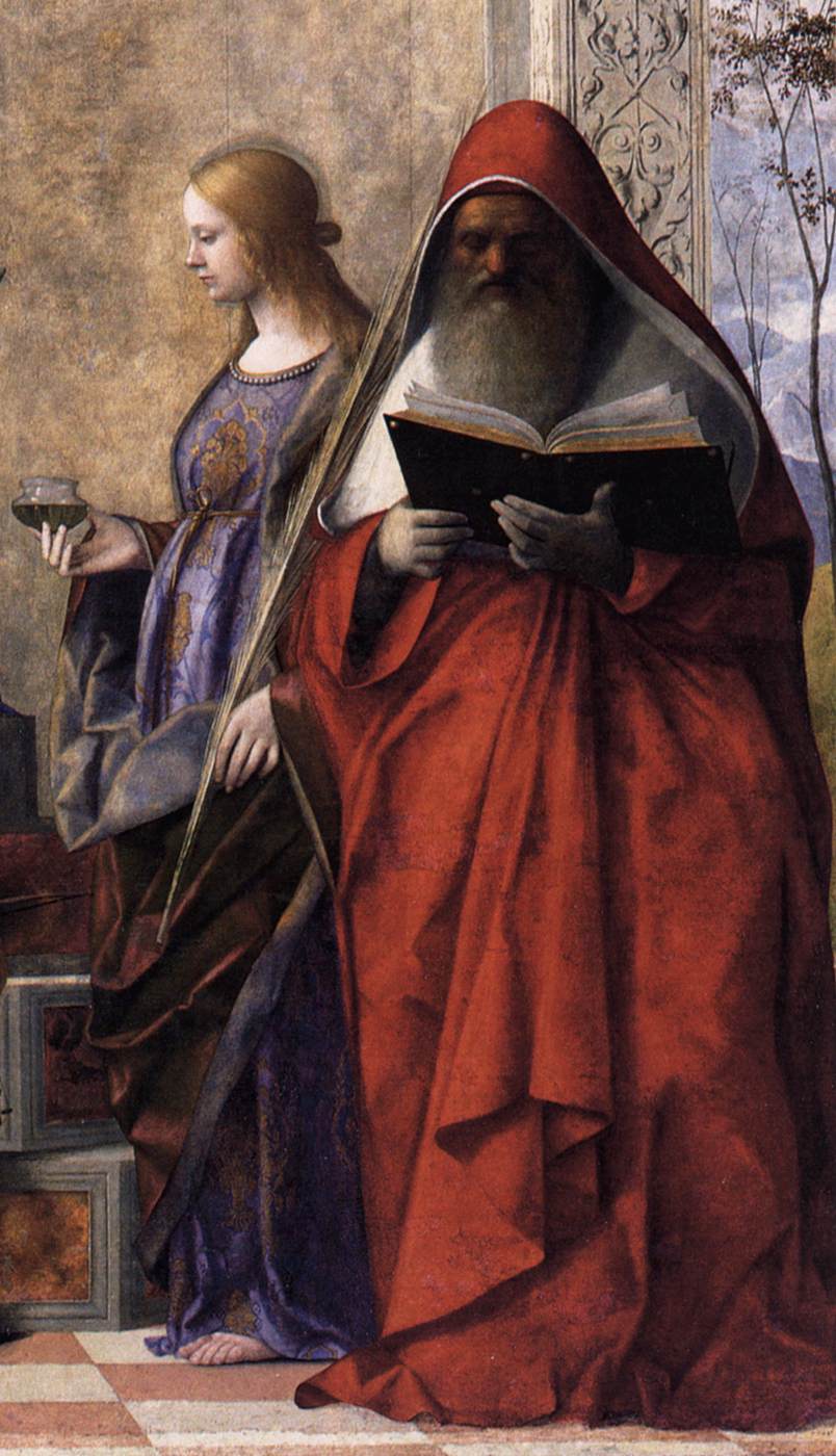 San Zaccaria Altarpiece (detail)