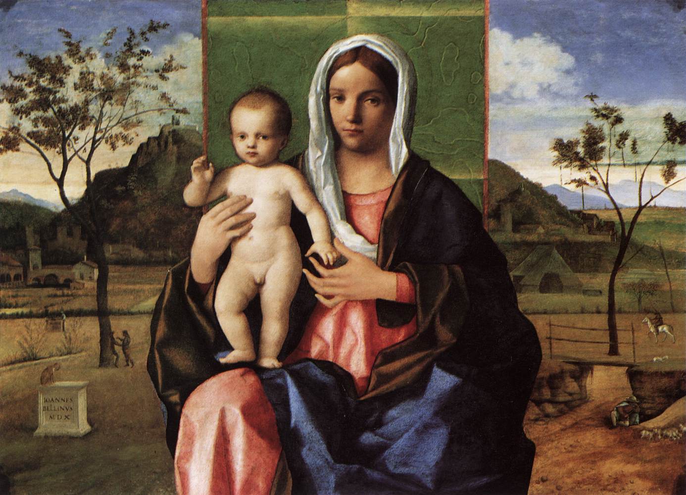 Madonna and Child Blessing
