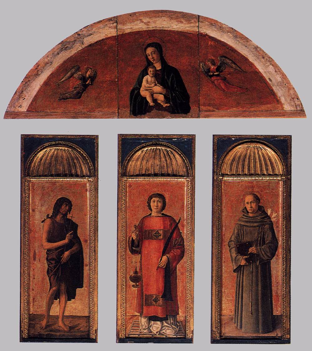 Triptych of St Lawrence