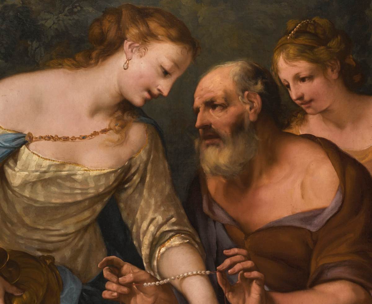 Rebecca at the Well (detail)