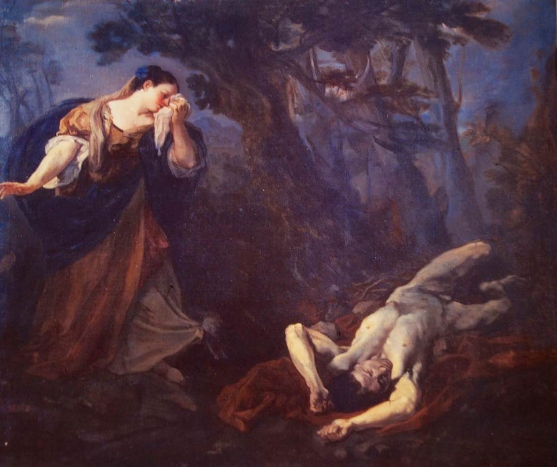 St. Margaret of Cortona Finds the Corpse of her Lover