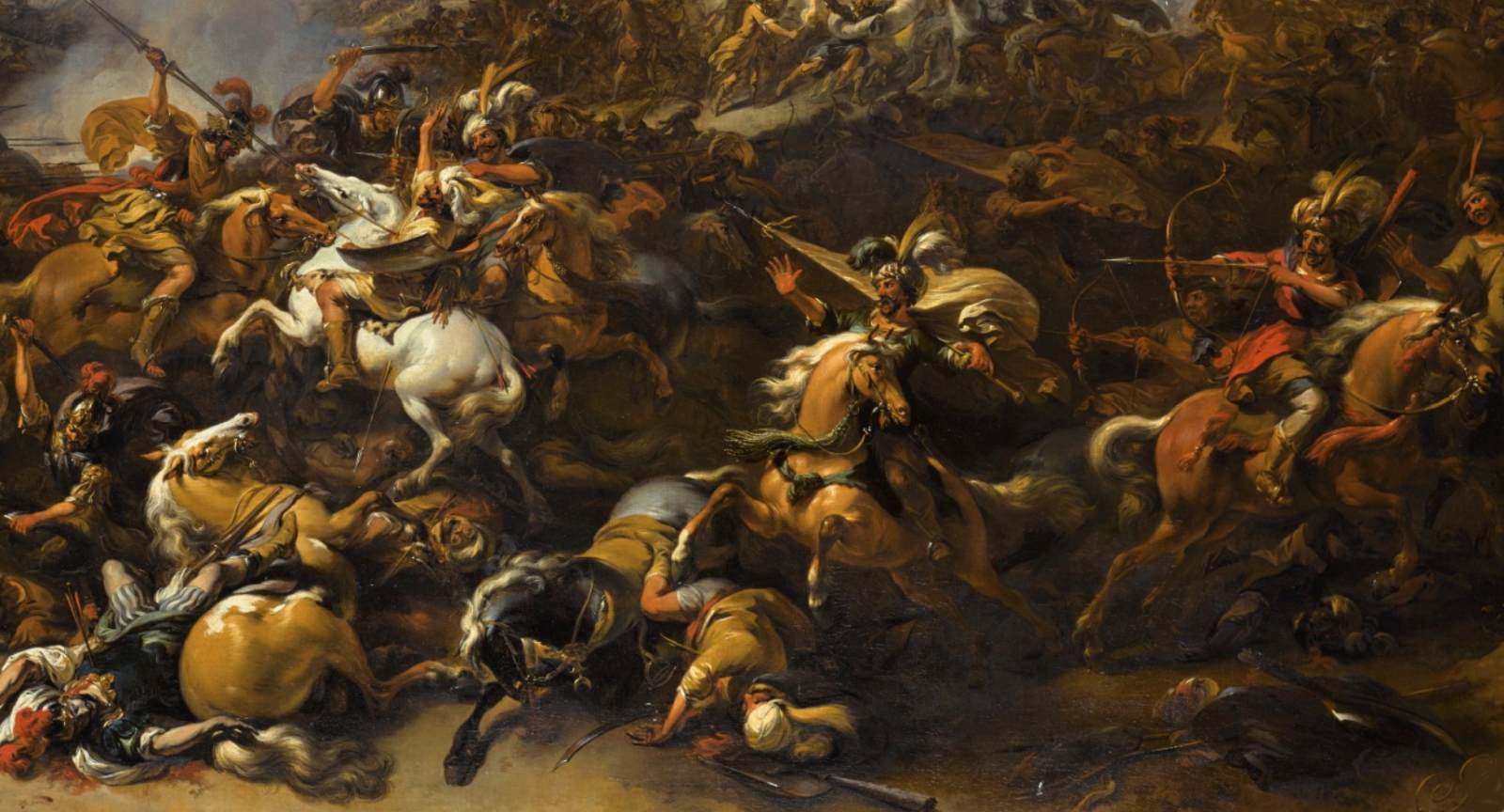The Battle between Alexander and Porus (detail)
