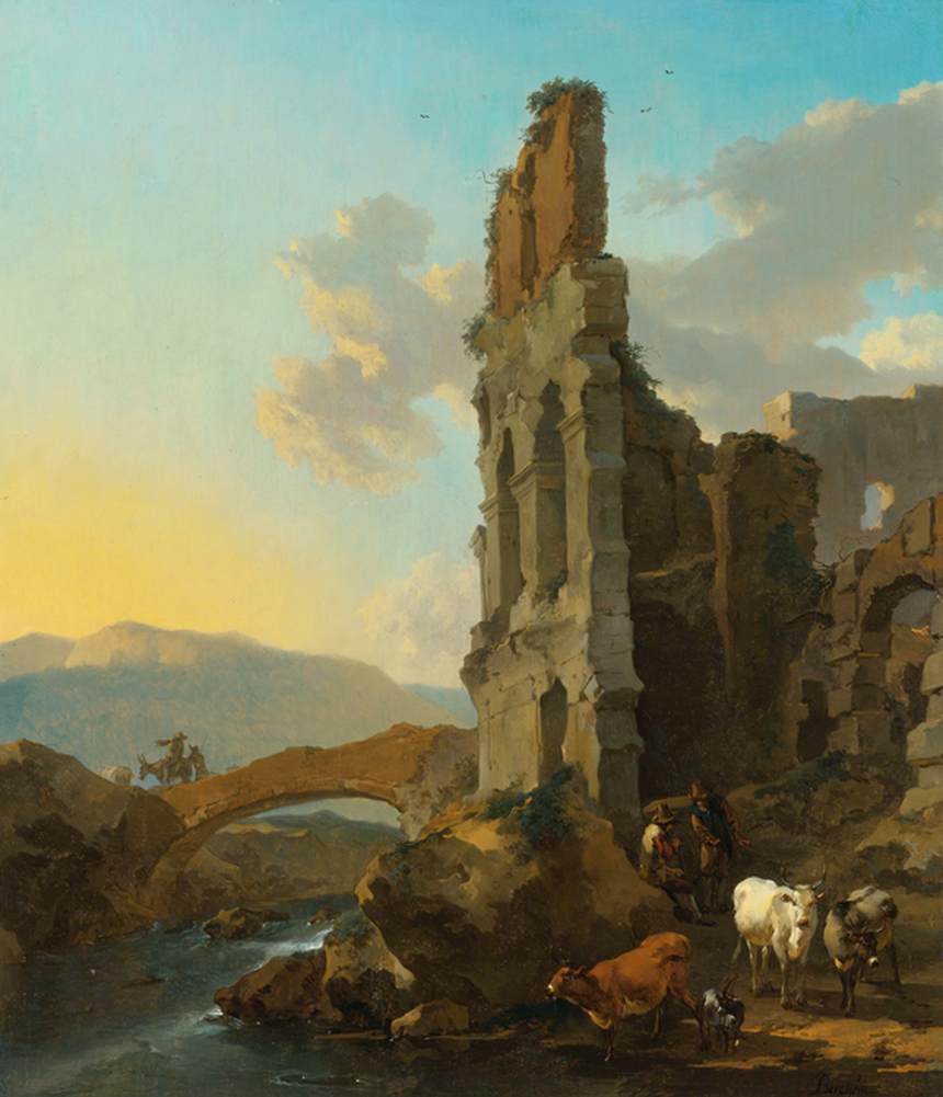 Italianate River Landscape