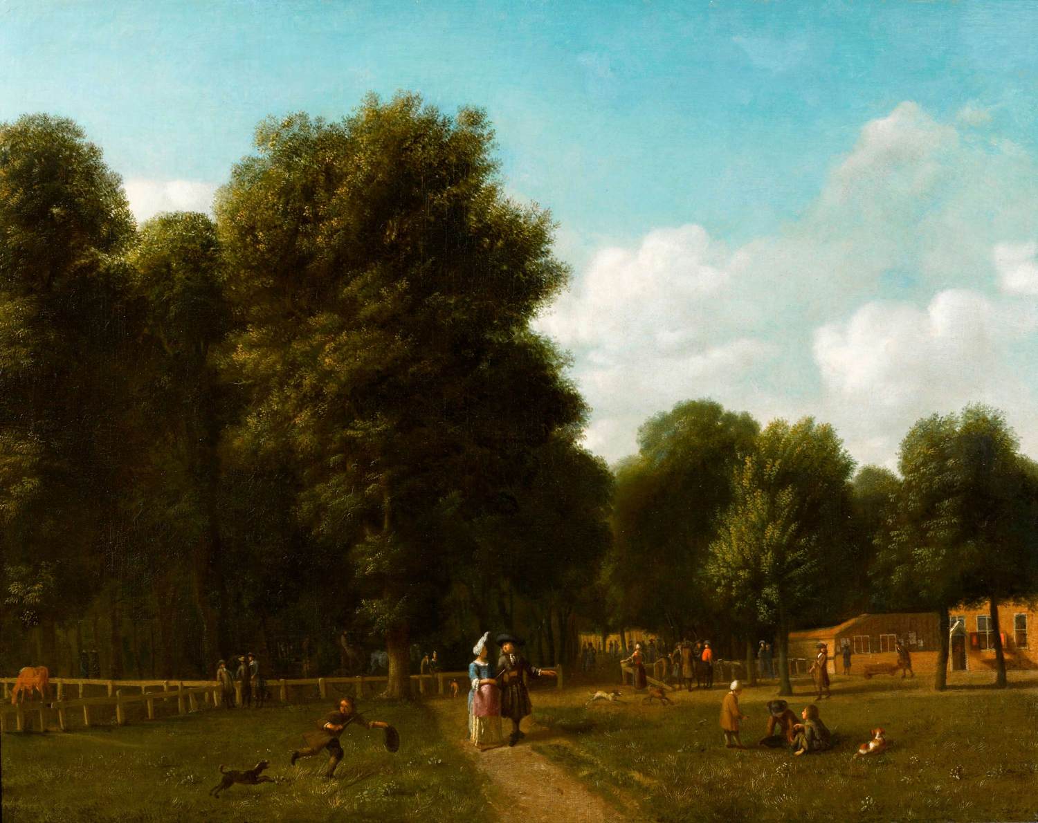 View of the Haarlemmerhout, Haarlem