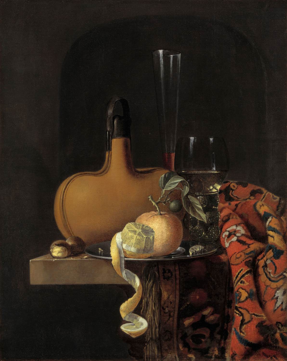 Still-Life with a Flask