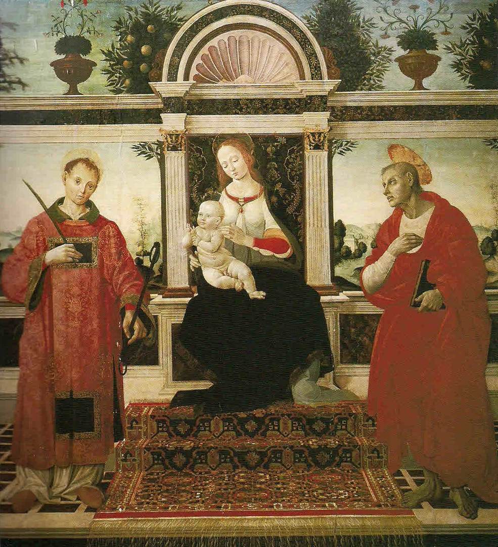 Madonna Enthroned with Saints
