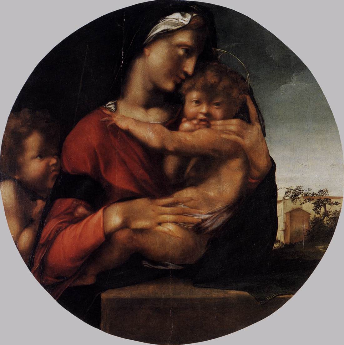 Madonna and Child with the Young St John