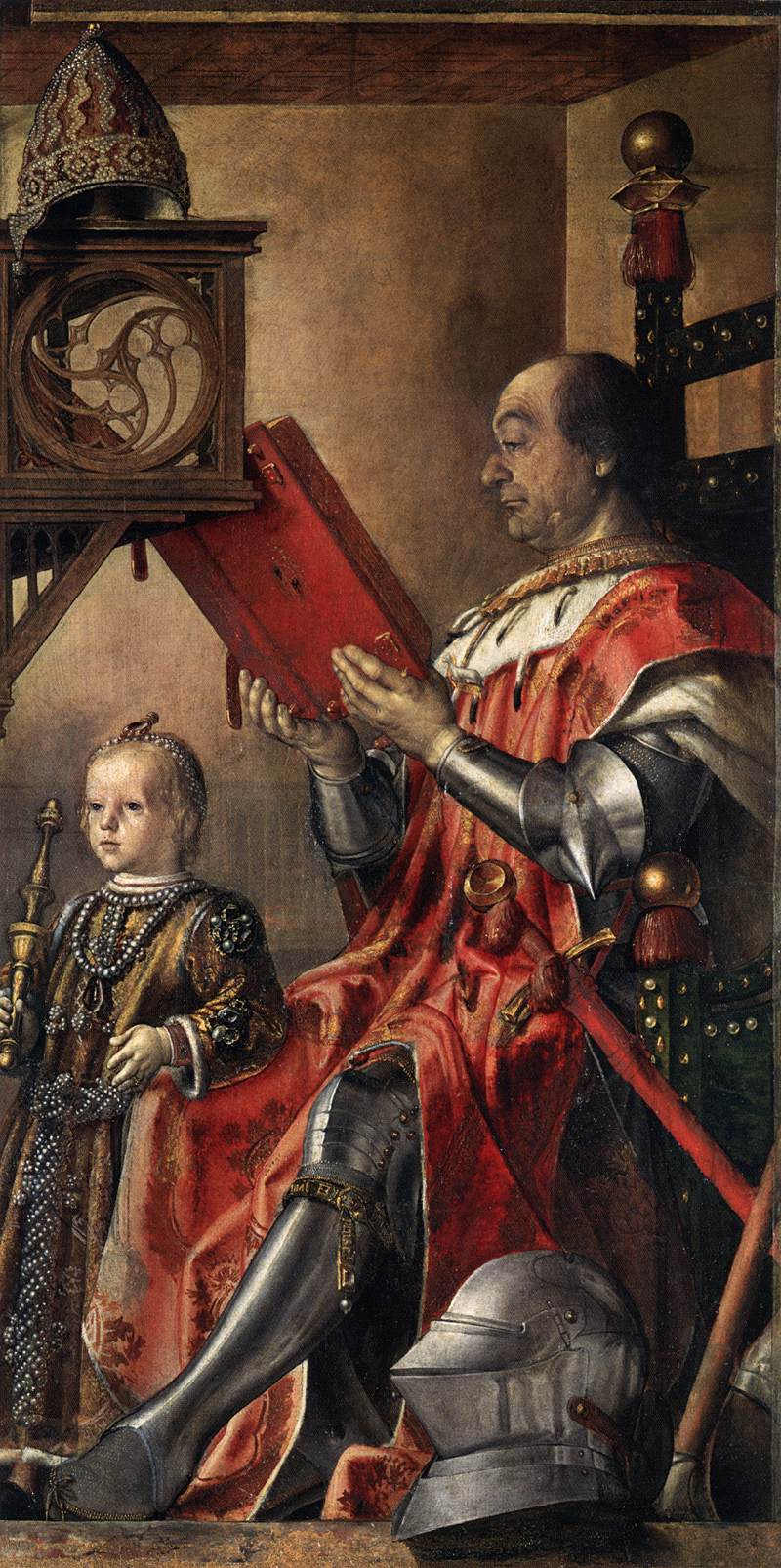 Prince Federico da Montefeltro and his Son