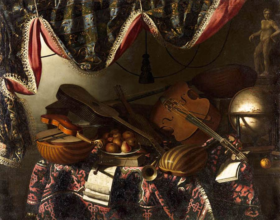 Still-Life with Musical Instruments