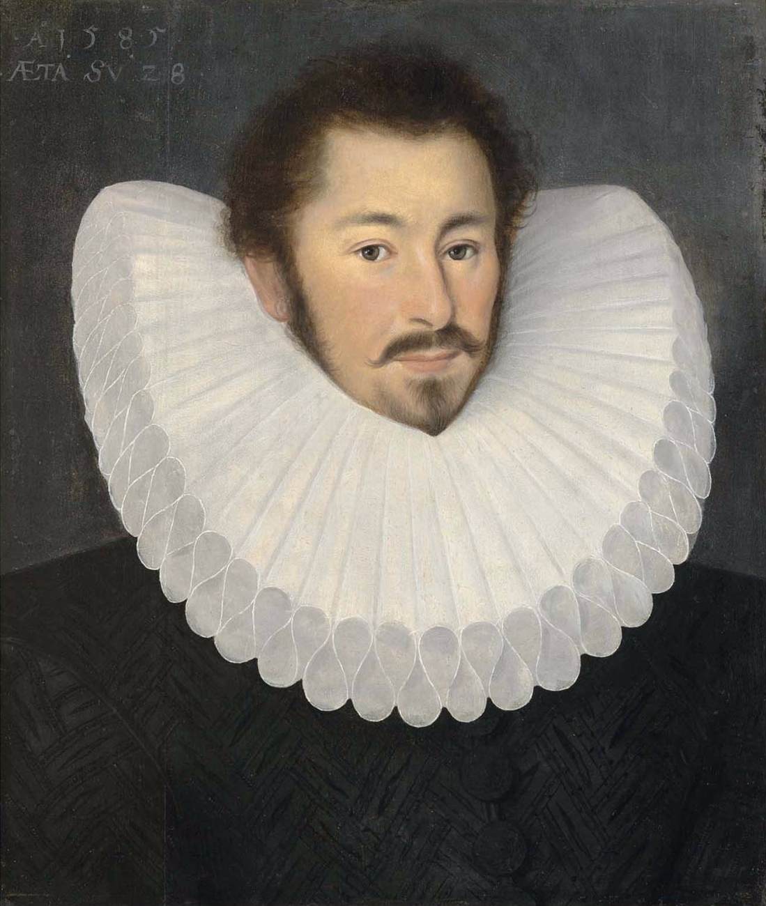 Portrait of a Gentleman in a Cartwheel Ruff