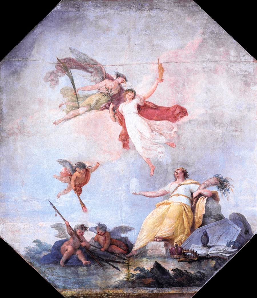 Victory Guiding Peace to Crown Europe