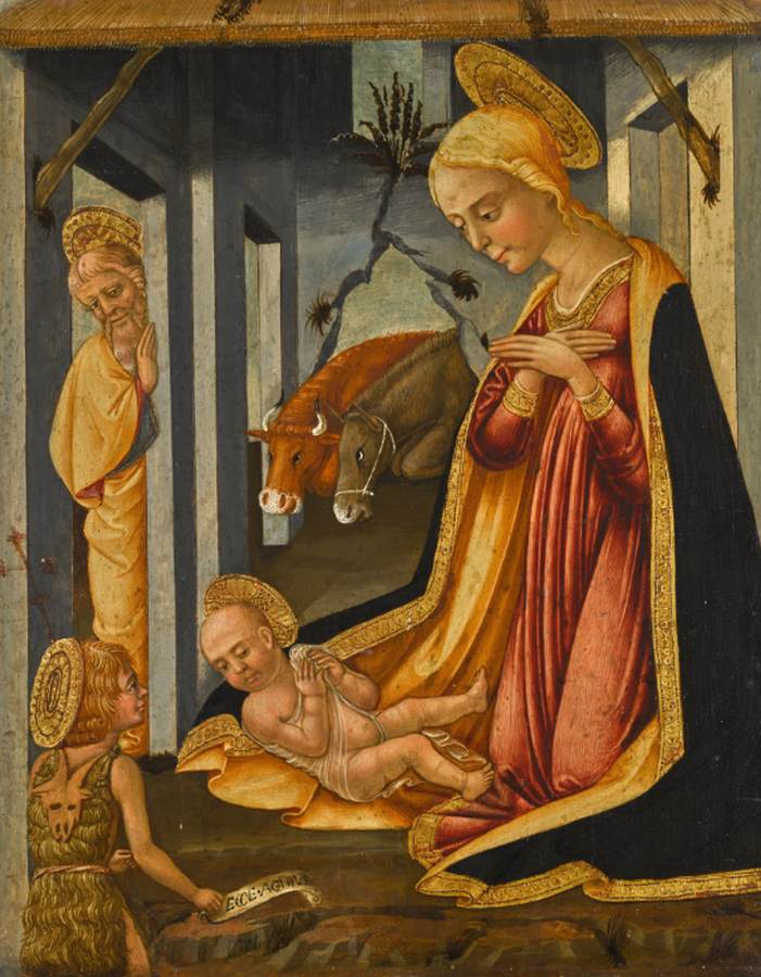Adoration of the Christ Child with the Young St John the Baptist