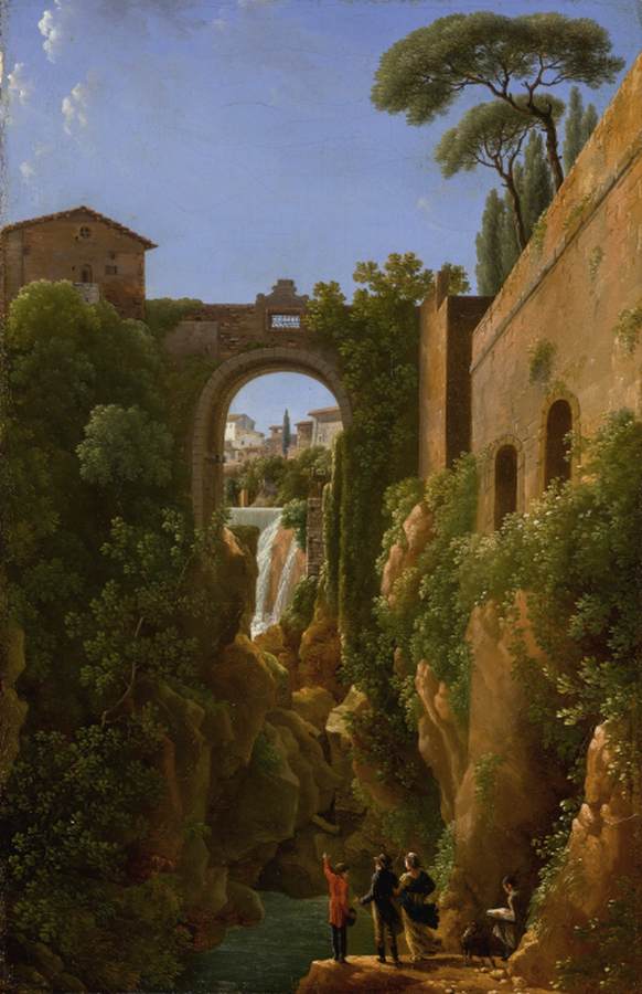View of the Ponte Rocco, Tivoli