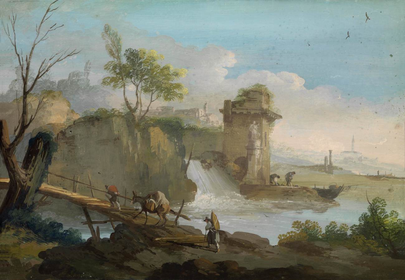 Landscape with Travellers