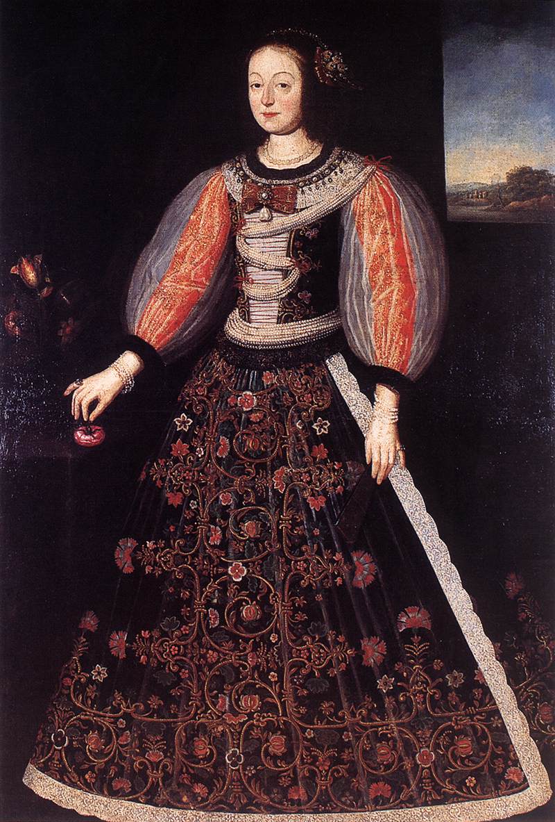 Portrait of Princess Anna Julianna Eszterházy, Wife of Count Ferenc Nádasdy