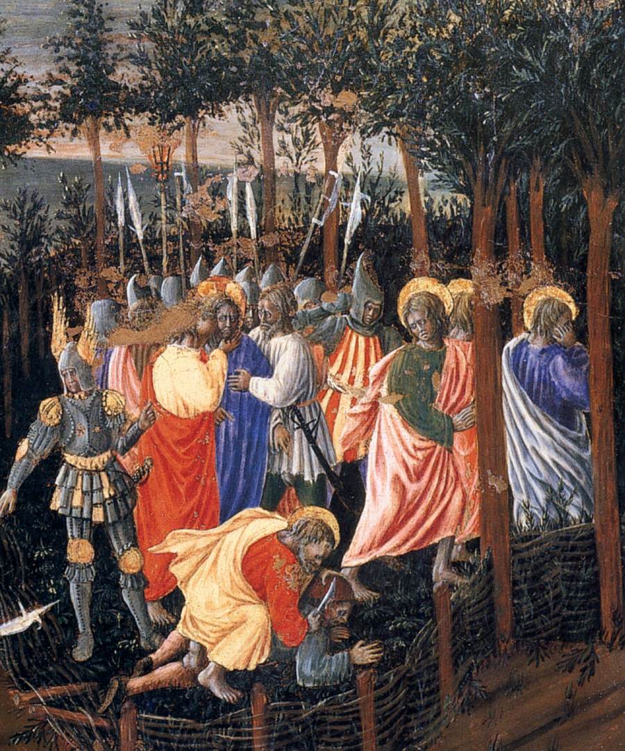 The Arrest of Christ (detail)