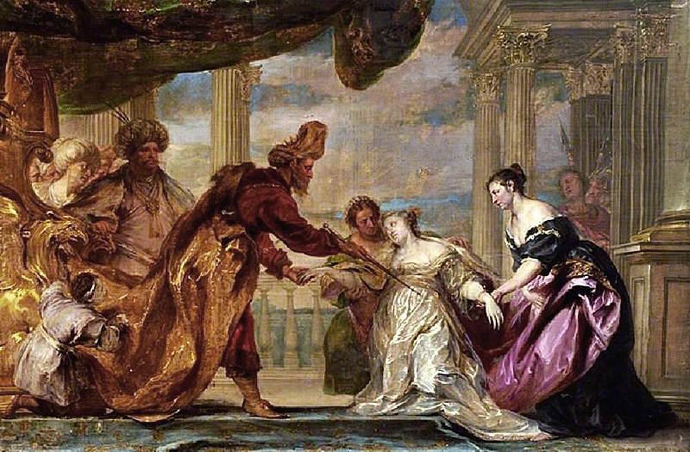 Esther before Ahasuerus