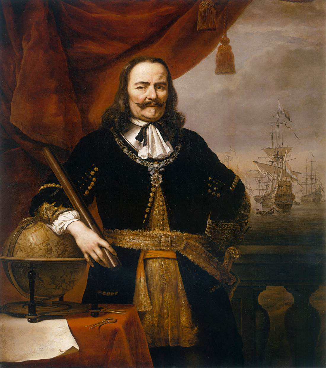 Portrait of Admiral Michiel Adriaensz. de Ruyter