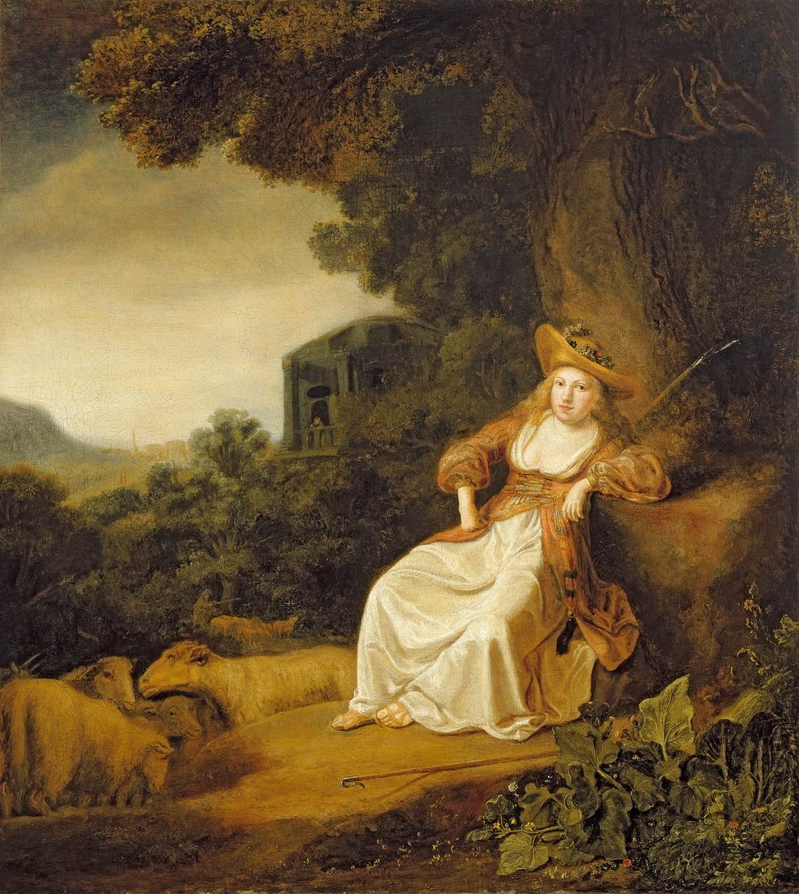 Shepherdess in a Landscape