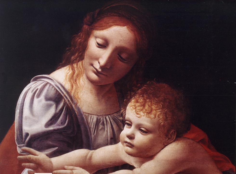The Virgin and Child (detail)