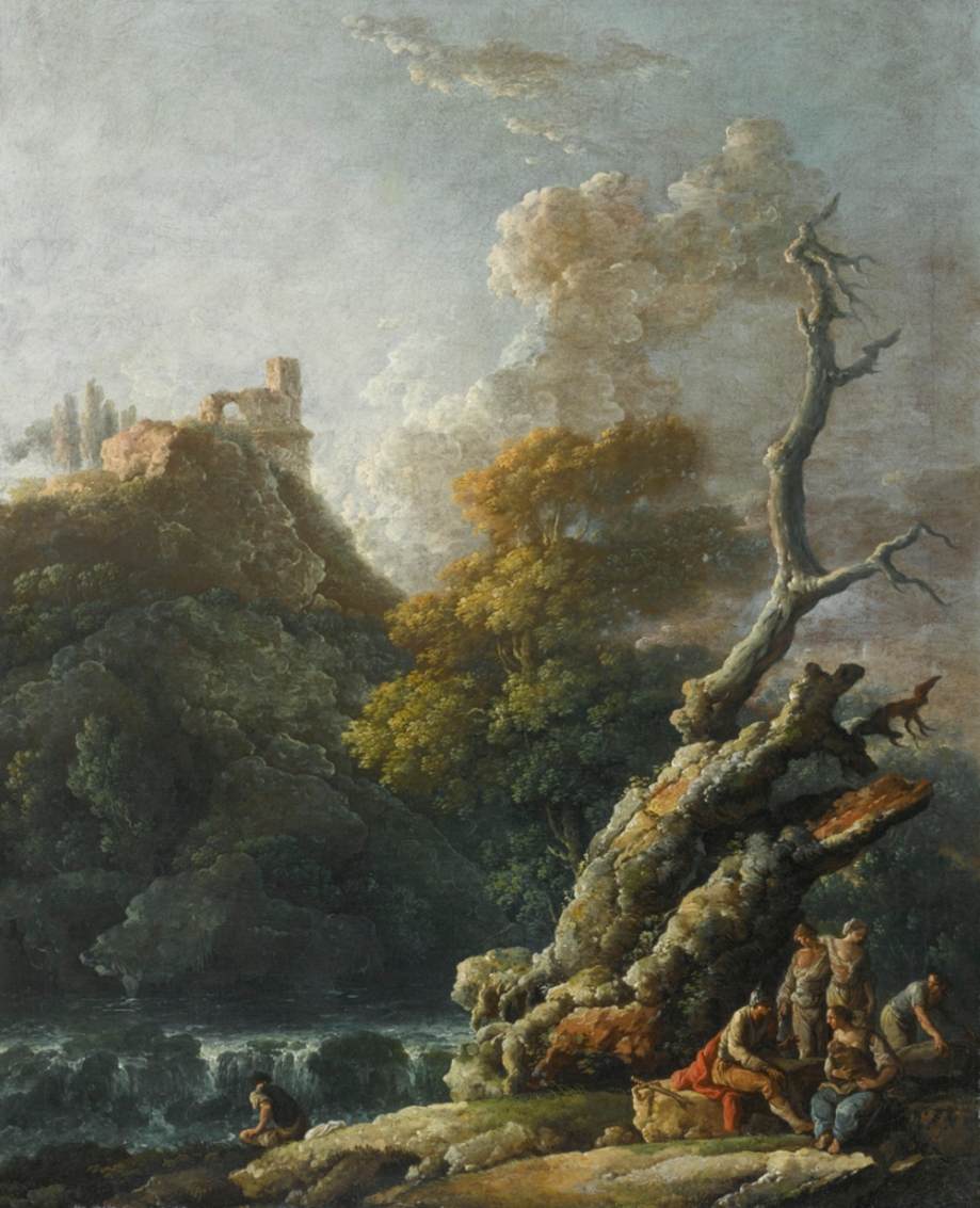 Arcadian River Landscape