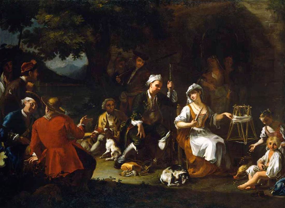 The Repose of the Huntsmen