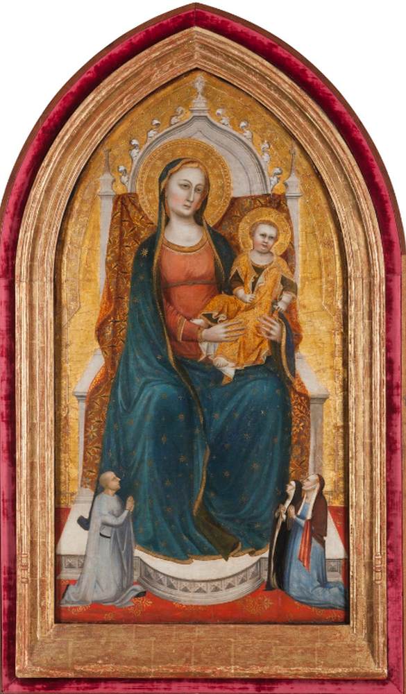 Madonna and Child with Donors