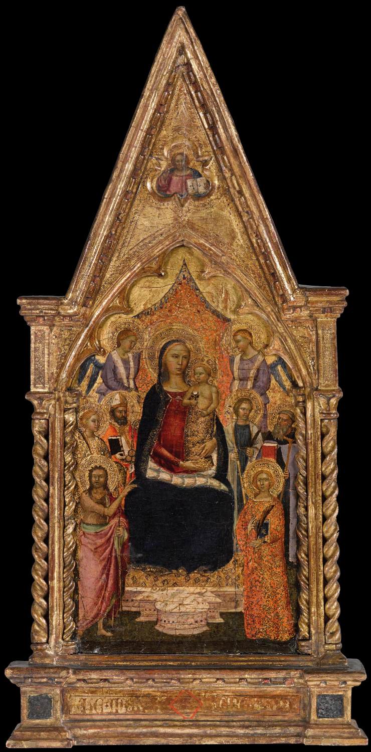 Madonna and Child with Saints and Angels