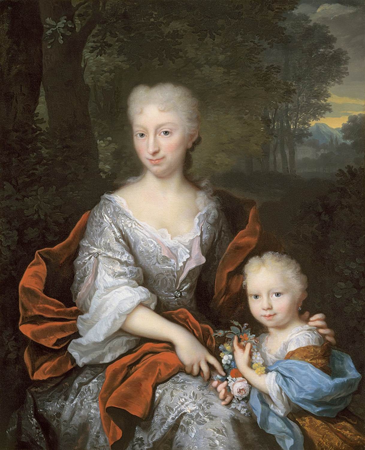 Portrait of Susanna Catharina van der Spelt-Pels and her Daughter