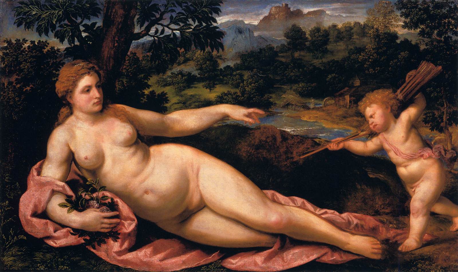 Venus and Cupid