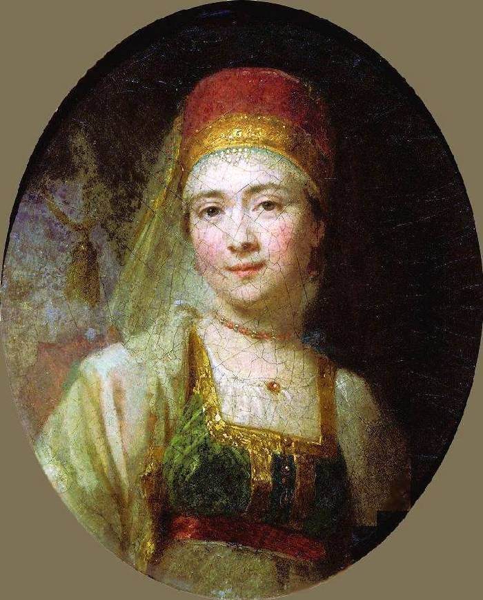 Portrait of the Peasant Woman Christina