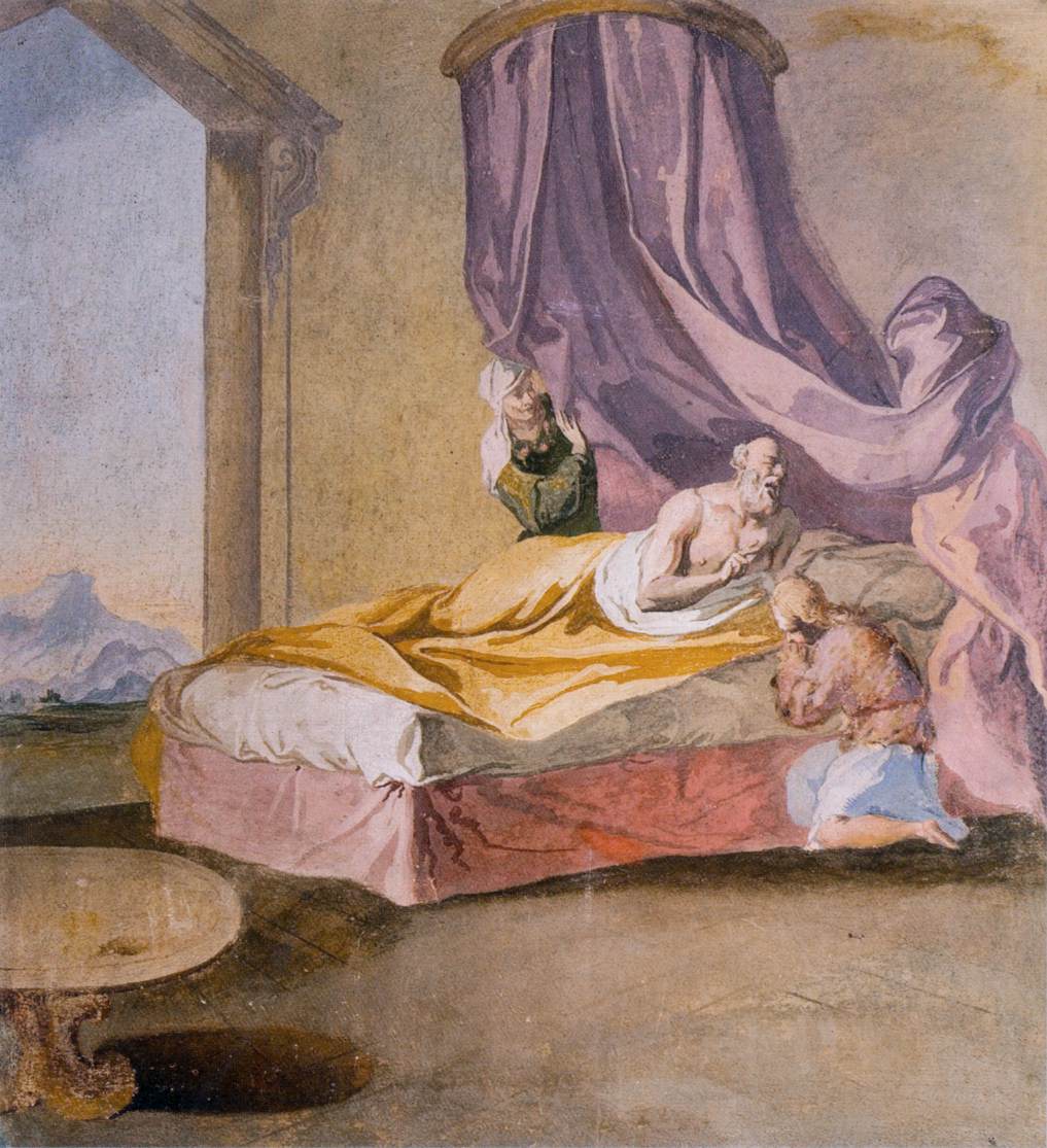 Jacob Tricking Isaac and Receiving his Blessing